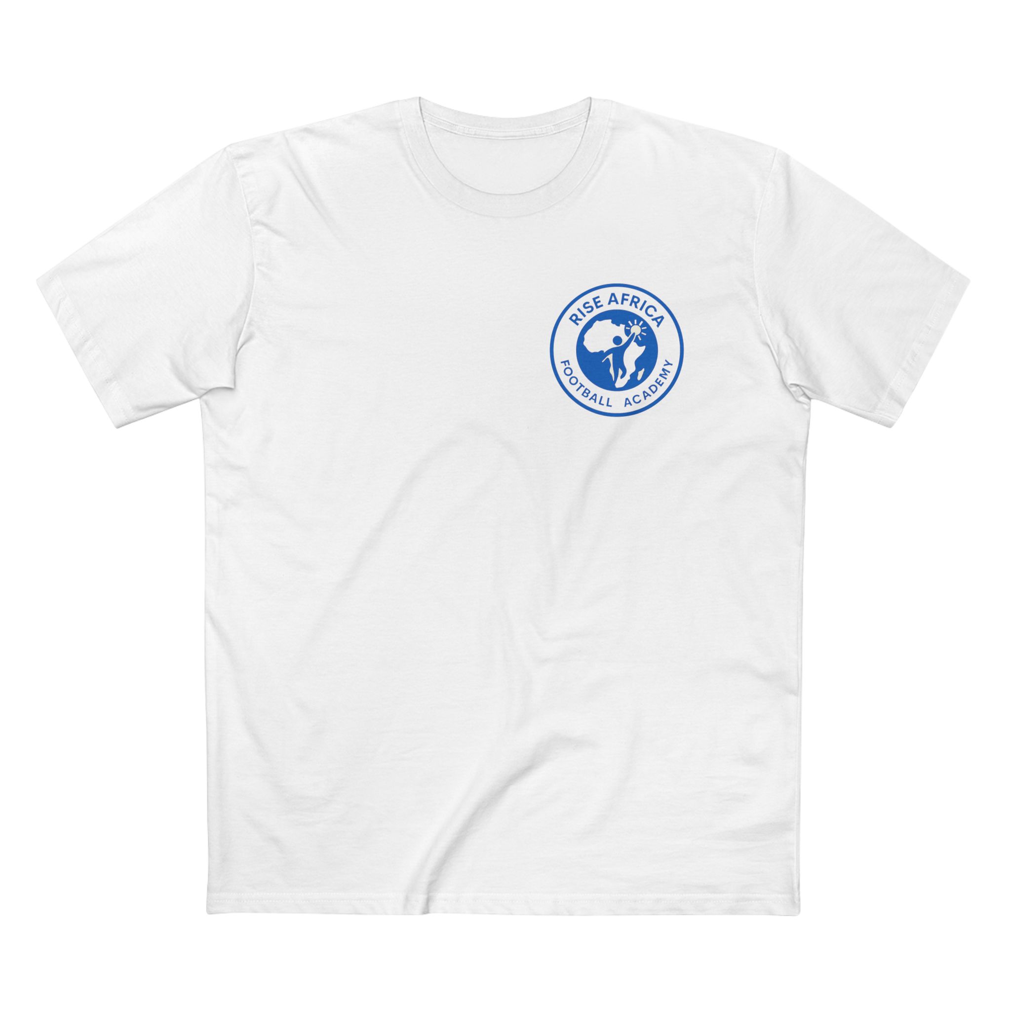 Rise Africa Football Academy T-Shirt — Soccer Logo Tee